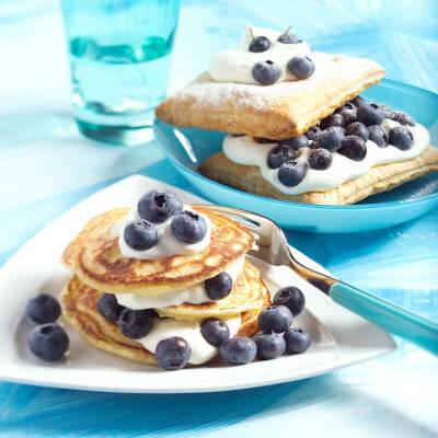 Blueberry blini’s